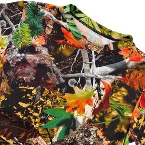 Cannabis Camo Graphic T-Shirt Men's‎ XL Realtree Style All Over Print Tee Stoner